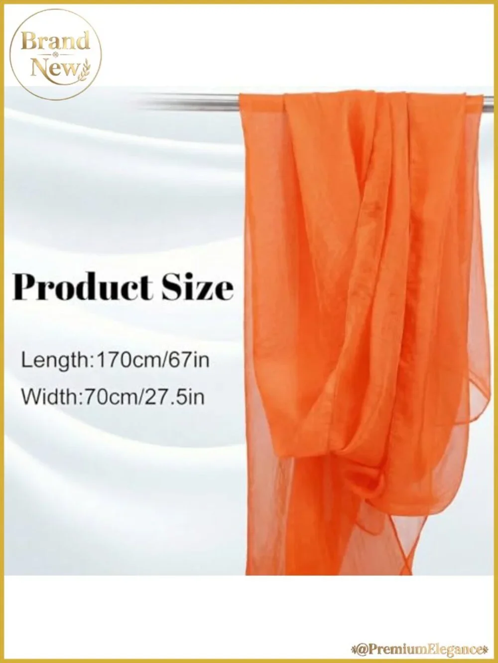 Chiffon Shawl Wrap Lightweight Scarf for Evening Dresses
